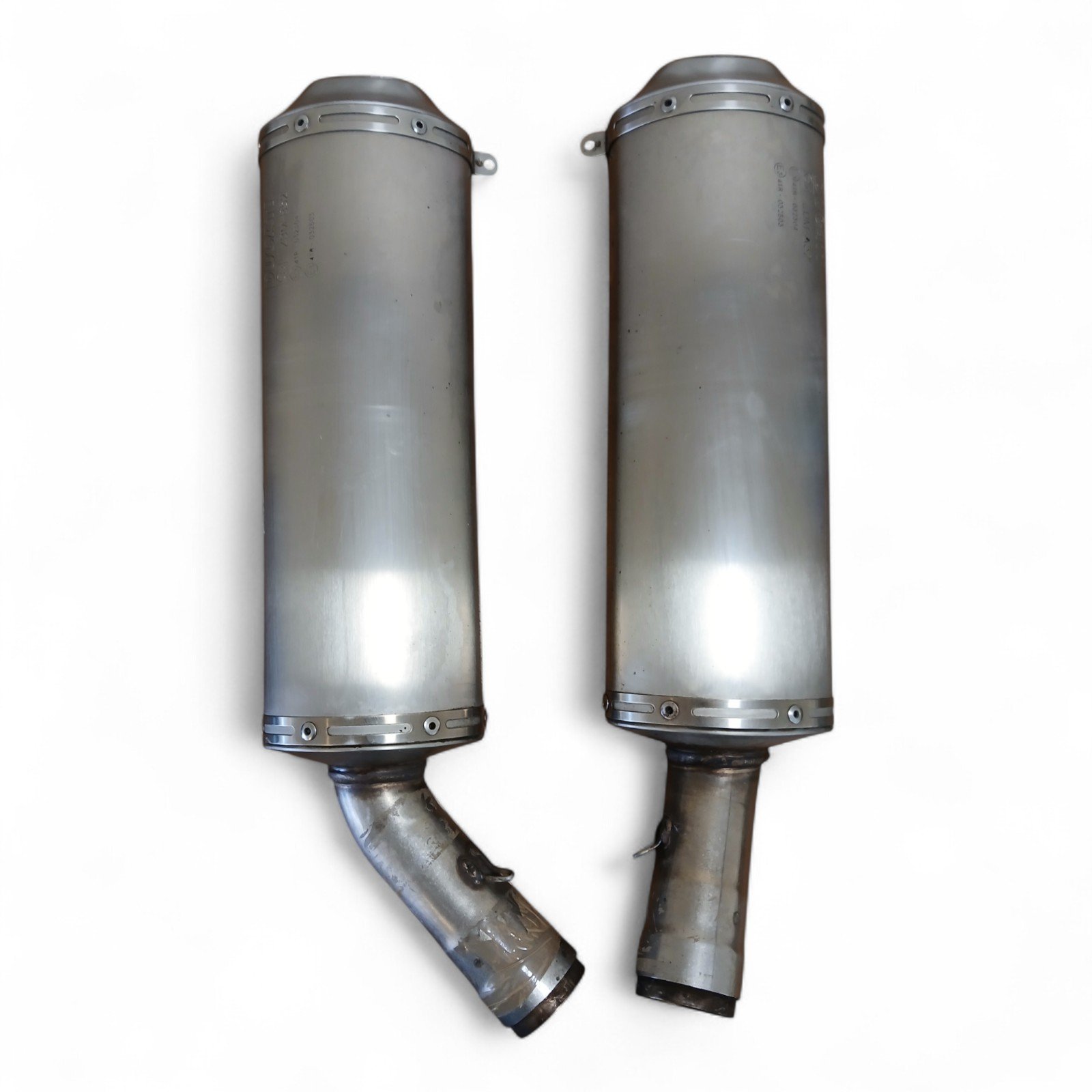 5178_2028129.jpg DUCATI 1098 S 2008 Pair Standard Silencers OEM ZDM A/B52 574.1.118.1A - Image 1