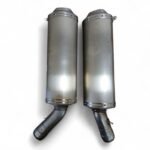 DUCATI 1098 S  2008 Pair Standard Silencers OEM ZDM A/B52 574.1.118.1A - Image 2