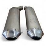 DUCATI 1098 S  2008 Pair Standard Silencers OEM ZDM A/B52 574.1.118.1A - Image 4