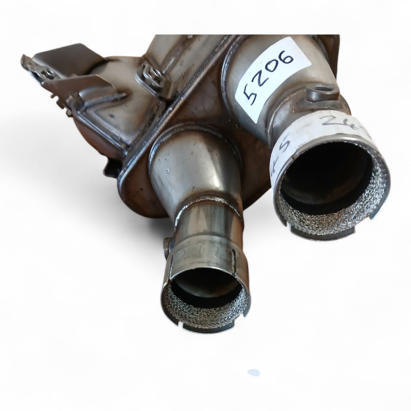 5206-2028129.jpg Yamaha YZF R1 998cc 1998> Standard Exhaust Catalytic Converter OEM 2CR0998 - Image 1