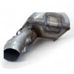 Yamaha YZF R1 998cc 1998> Standard Exhaust Catalytic Converter OEM 2CR0998 - Image 4