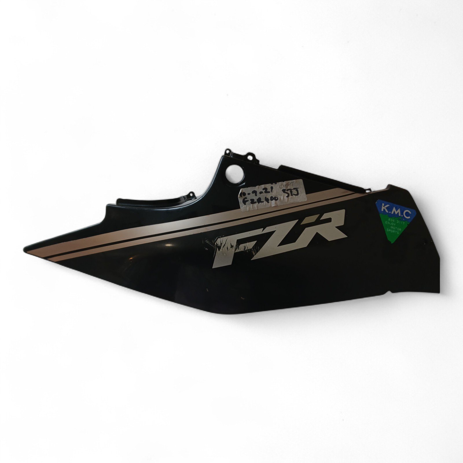 5431_2028129-Photoroom.jpg Yamaha FZR400 FZR 400 Left Seat Fairing Panel OEM 3TJ-21711 - Image 1