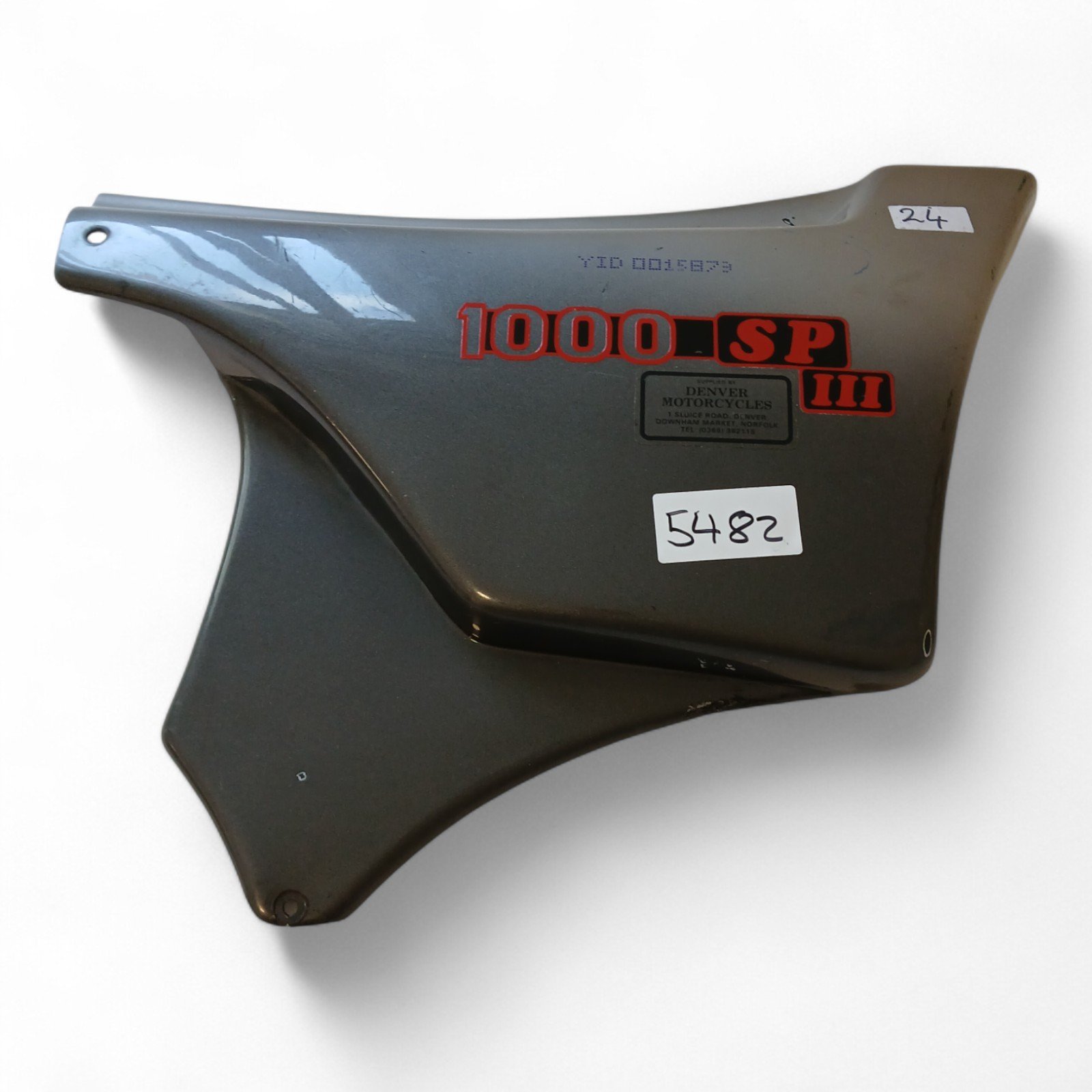 5482_2028129-Photoroom.jpg Moto Guzzi 1000 SP III 1000SP 3 RH/ Side Fairing OEM YID 0015B73 - Image 1