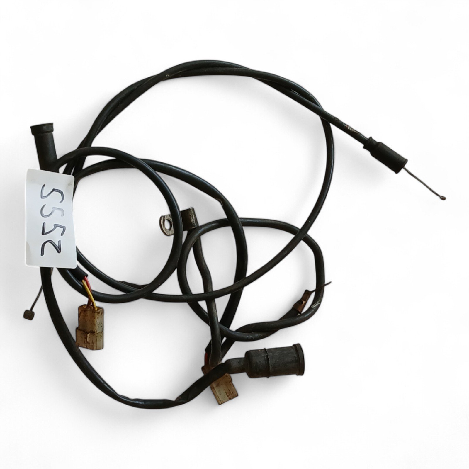 5552_2028129-Photoroom.jpg Aprilia RX50 RX 50 97-04 & Others Choke cable & earth cable+2 off wiring OEM - Image 1
