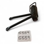 Aprilia RX50 RX 50  97-04 & others Rear Right footrest & hanger Patina OEM - Image 6