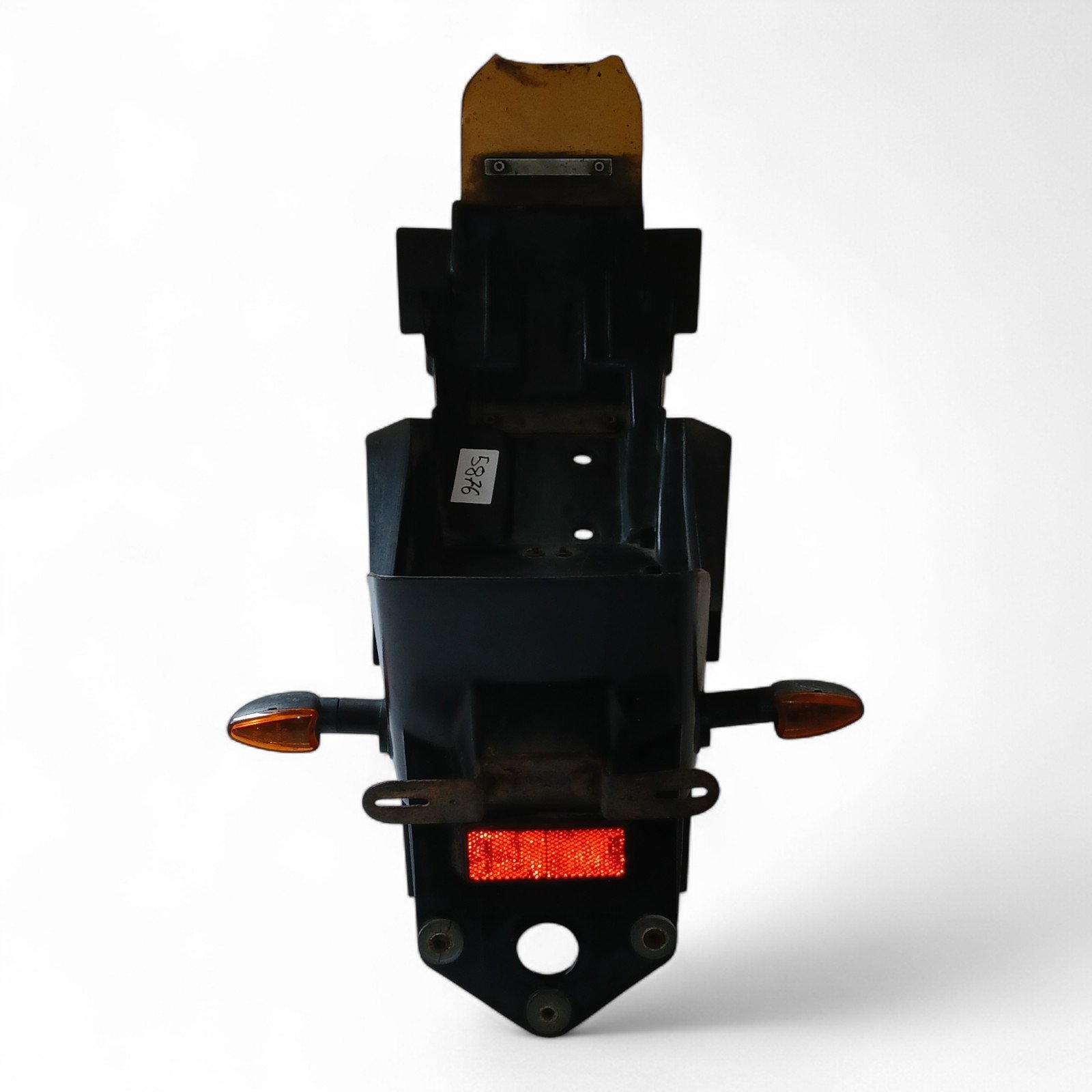 5876_2028129-Photoroom.jpg Kawasaki ER5 1997-2000 Rear Mudguard / Undertray C/W both Indicator OEM - Image 1