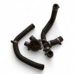 Suzuki RGV250 249cc 1991 Waterpump Cover & 3 Hoses + Splitter + Clamps OEM - Image 4