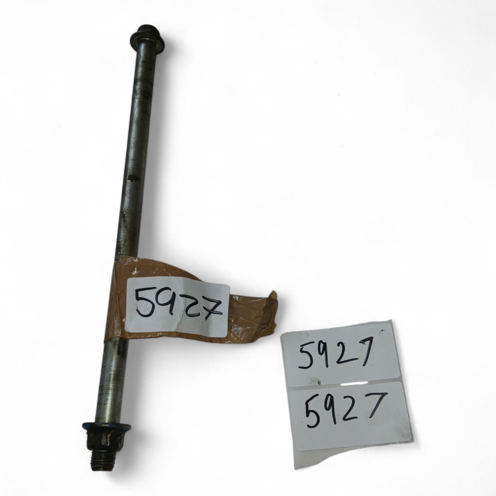 5927_2028129-Photoroom.jpg Suzuki TS125X 125cc 1984-1987 Front Spindle 12x255mm OEM - Image 1