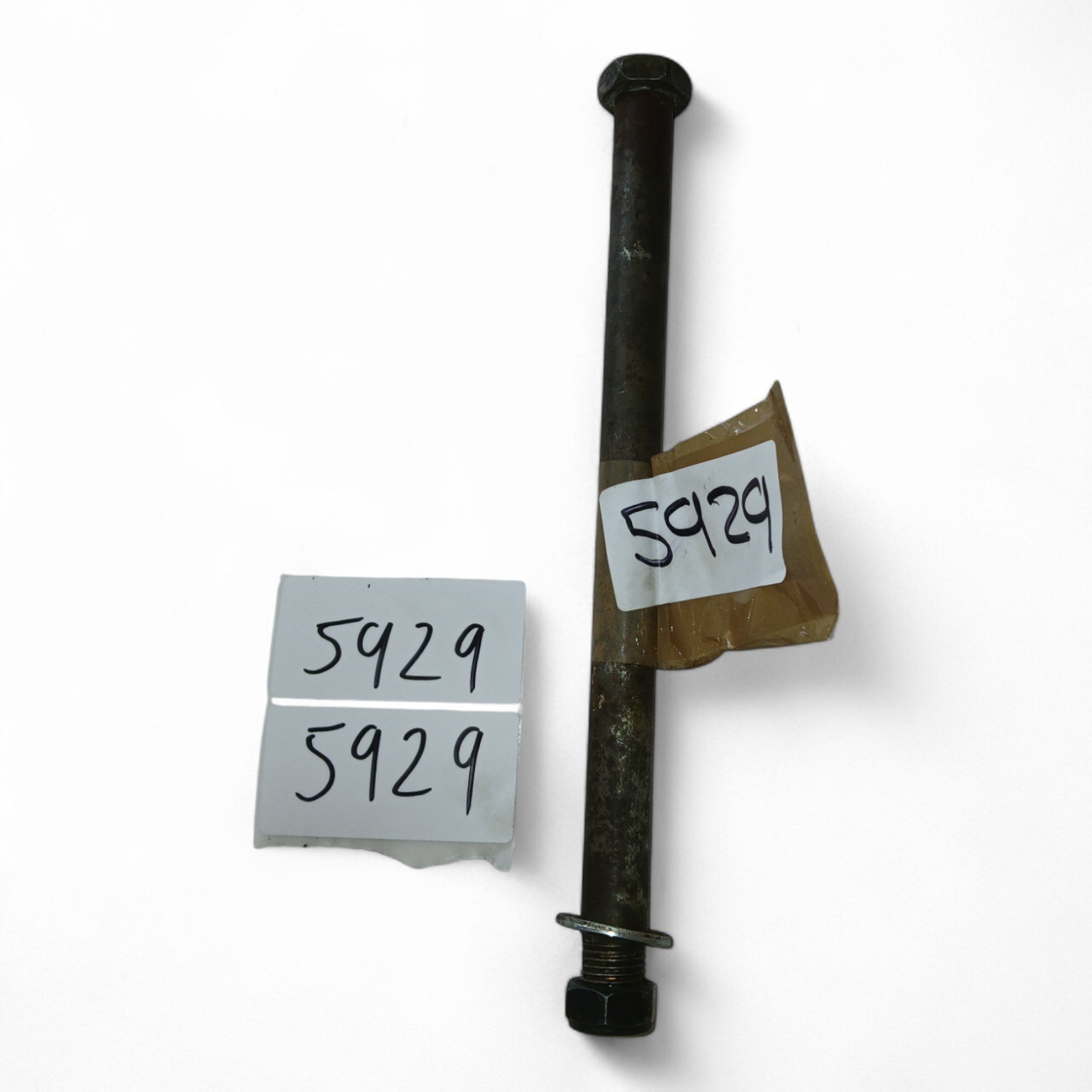 5929_2028129-Photoroom.jpg Suzuki TS125X 125cc 1984-1987 Rear Wheel Spindle 15x220mm OEM - Image 1