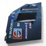 Suzuki GSXR750 GSXR 750 GR7A 750cc 1990-1991 Left Side Mid Panel Cowl Trim OEM 94441-17D0 - Image 11