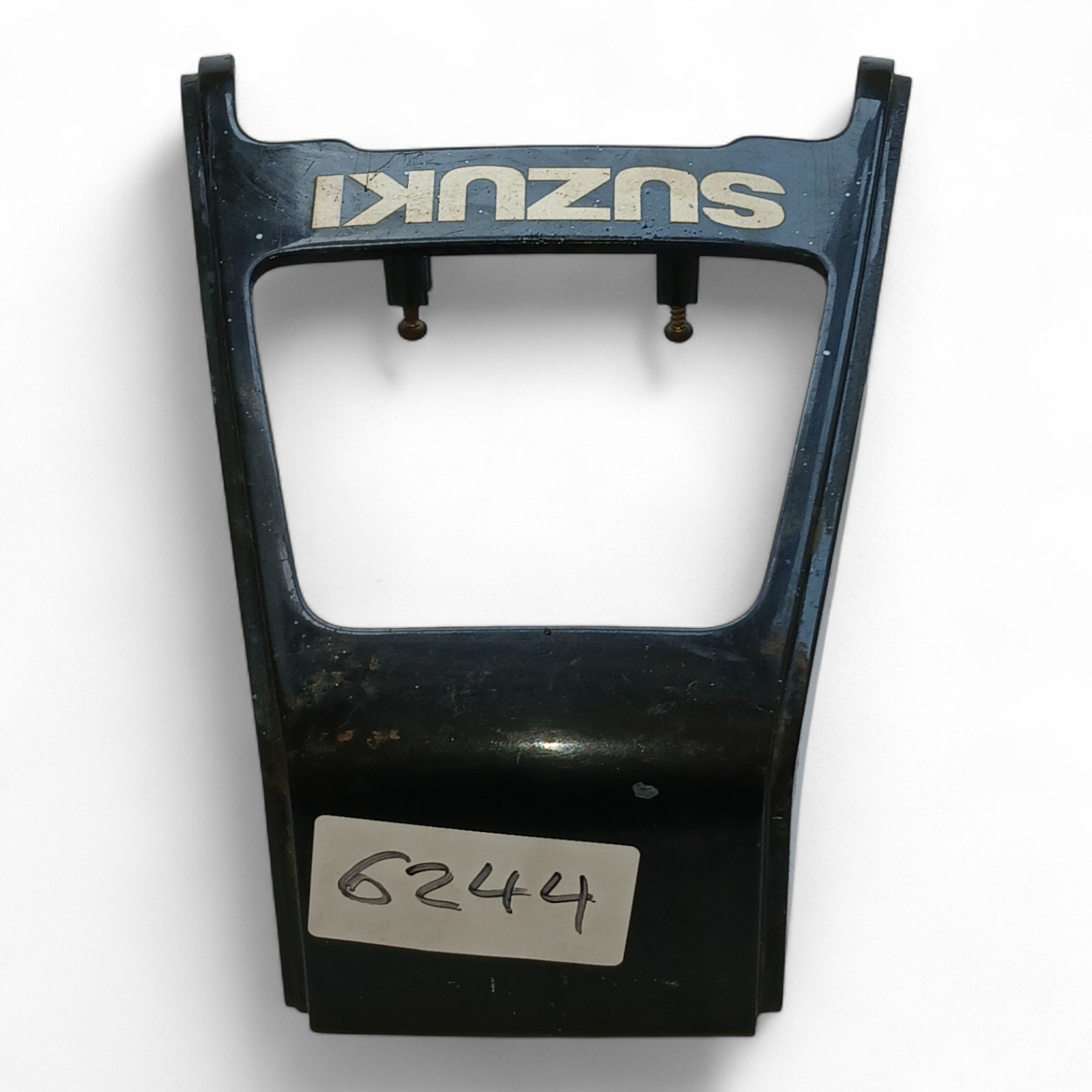 6244_2028129-Photoroom.jpg Suzuki GSXR750 F G H GSXR 1100 Slabsid 750cc 1985-1988 Tail Light Cover Surround Fairing Orig Screws OEM 35710-64A - Image 1