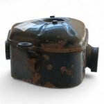 Honda CB500T CB500 T CB 500 500cc 1974-1977 Left Side Air Box + Intake. Metal Good shape OEM - Image 10