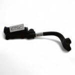 Honda CB500T CB500 T CB 500 500cc 1974-1977 Right Footrest & Hanger Straight Patina OEM - Image 2