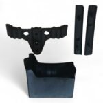 Honda CB125RS CB 125 RS 125cc 1982-85 Battery holder, plus tank rubbers OEM