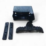 Honda CB125RS CB 125 RS 125cc 1982-85 Battery holder, plus tank rubbers OEM - Image 2