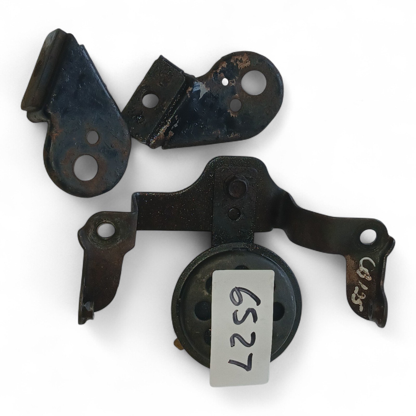 6527_2028129-Photoroom.jpg Honda CB125RS CB 125 RS 125cc 1982-85 Front horn+mount+rear indicator cheeks OEM - Image 1