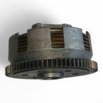 Honda CB125RS CB 125 RS 125cc 1982-85 Complete Clutch good basket & plates+spring OEM - Image 4