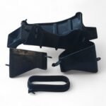 Honda CBR600F CBR 600 F 600cc 1999-2000 Air intake rubbers, radiator rubber OEM - Image 5