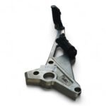 Honda CB350 CB 350 NC22 350cc 1986-1990 Left Foot Plate , Peg Carrier with Pegs OEM - Image 4