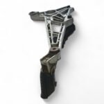 Honda CB350 CB 350 NC22 350cc 1986-1990 Left Foot Plate , Peg Carrier with Pegs OEM - Image 7