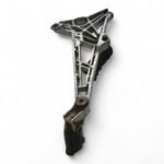 Honda CB350 CB 350 NC22 350cc 1986-1990 Left Foot Plate , Peg Carrier with Pegs OEM - Image 8