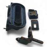 Honda CB200 CB 200 200cc 1973-1976 Indicator Bracket, part of Airbox & Screen Oil Filter OEM - Image 8