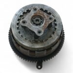 Honda CB200 CB 200 200cc 1973-1976 Clutch parts good basket 6 off friction plates + parts OEM