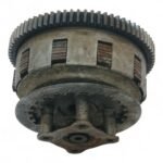 Honda CB200 CB 200 200cc 1973-1976 Clutch parts good basket 6 off friction plates + parts OEM - Image 8