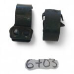 Honda CB200 CB 200 200cc 1973-1976 Pair of Exhaust Header Clamps OEM - Image 6