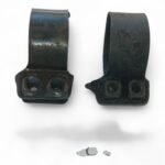 Honda CB200 CB 200 200cc 1973-1976 Pair of Exhaust Header Clamps OEM - Image 7