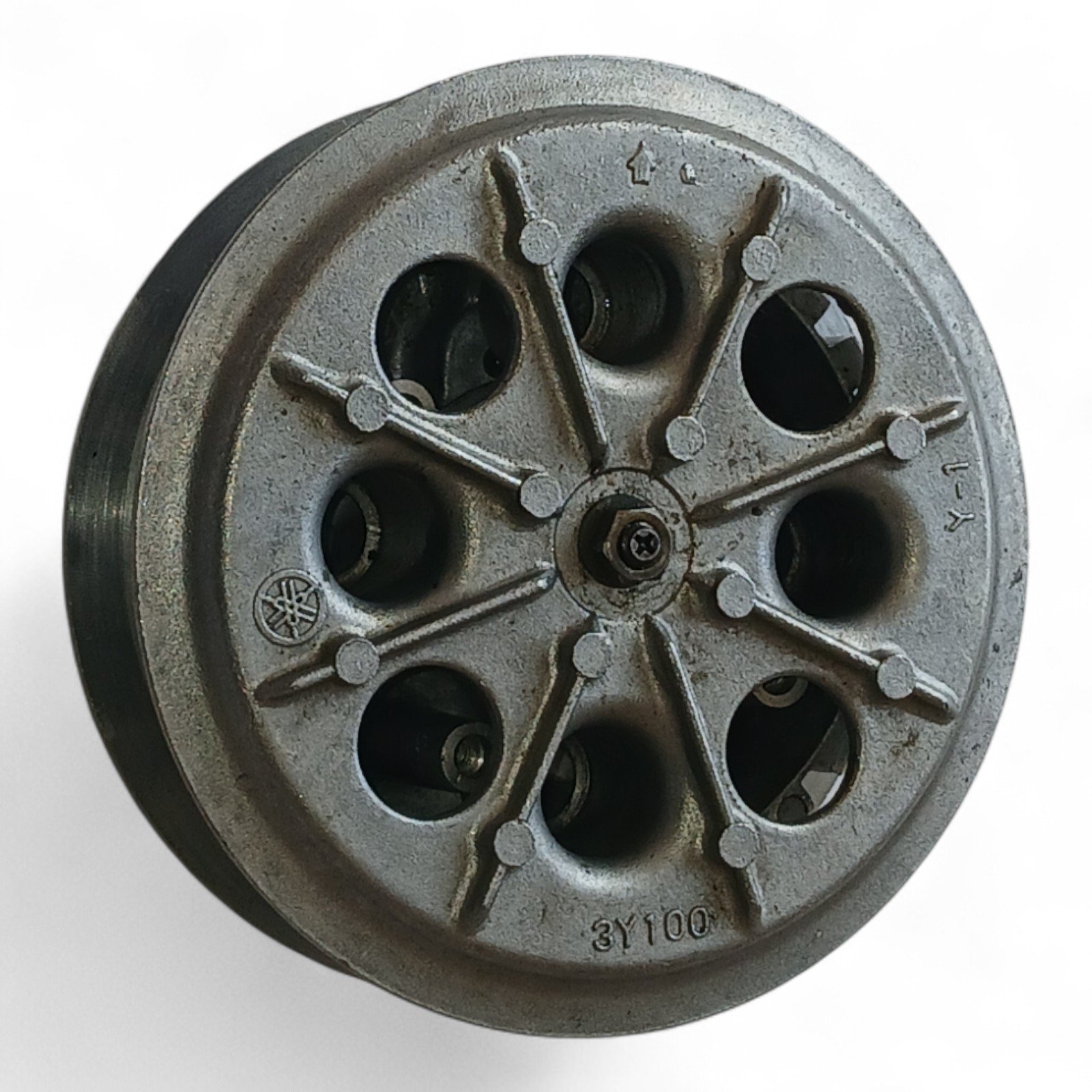 6822_2028129.jpg Yamaha XT250 XT 250 SR250 250cc 1980s Clutch Basket OEM 3Y100 - Image 1