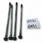 Yamaha XT250 XT 250 250cc 1980s Set of 4 main cylinder head/barrel bolts OEM - Image 3