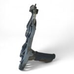 Honda SLR650 650 1997-98 Honda SLR650 SLR 650 Late 97-98 Left Footrest Hanger & both Pegs Straight #G4 OEM no - Image 5