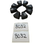 Kawasaki GPZ600R GPZ 600 R 600  Cush Rubbers OEM 92075-1687 - Image 2