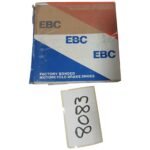 Honda CH250F/G CH 250 F G SPACEY 85-86   EBC - REAR BRAKE SHOES OEM EBC 341 - Image 4
