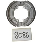 Honda CH250F/G CH 250 F G SPACEY 85-86   EBC - REAR BRAKE SHOES OEM EBC 341 - Image 2