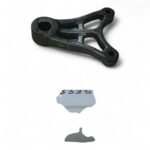 Suzuki GSE 500 1997 Rear Brake Caliper Mount OEM - Image 2