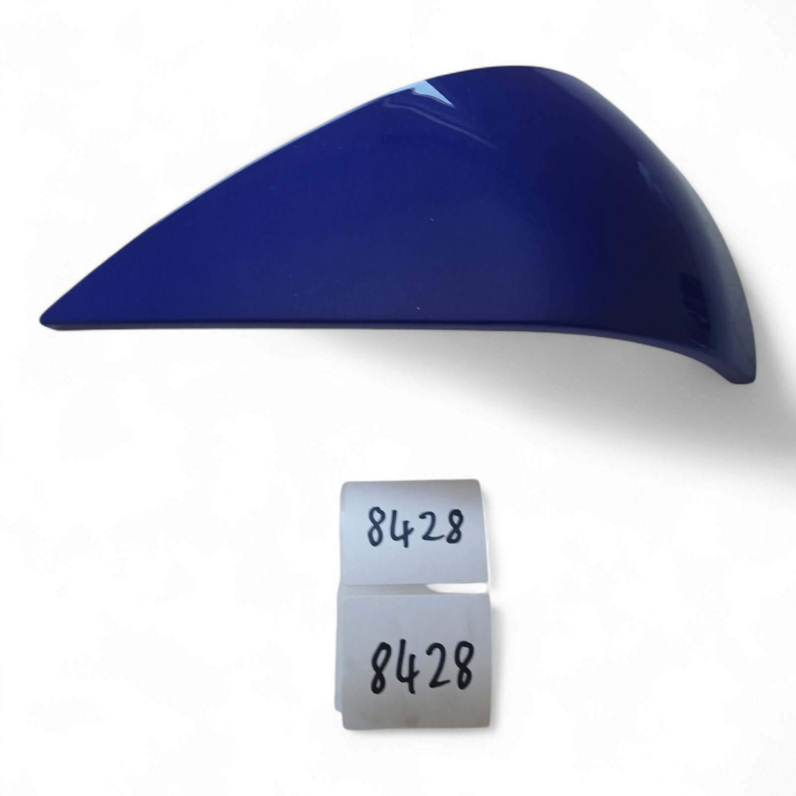 8428_2028129.jpg Suzuki DL650 DL1000 DL 650 1000 Blue Side Case Cover OEM 990D0-06GEC-YC2 NOS - Image 1