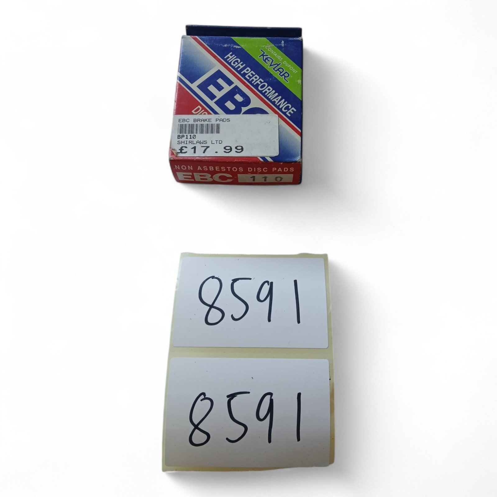 8591_2028129.jpg Suzuki RG125 RG 125 & others 1986 - 1990 EBC - front brake pads OEM EBC. FA110 FA 110 - Image 1