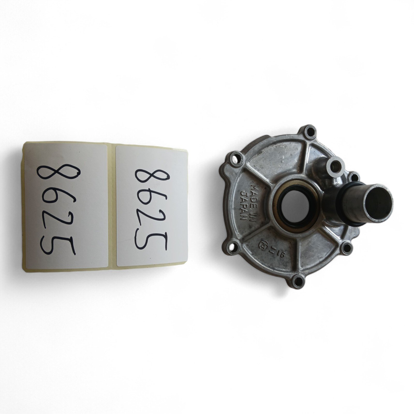 8625_2028129.jpg Kawasaki KC100 KC 100 KE100 1973 - 1990 Intake Disc Cover Crank Shaft Seal Plate Case OEM - Image 1