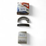 Honda FR/Rr CR125RD(83) /  Rr CR125-500 (83-85) XR350 Fr   EBC - Brake shoes OEM EBC 331 - Image 5