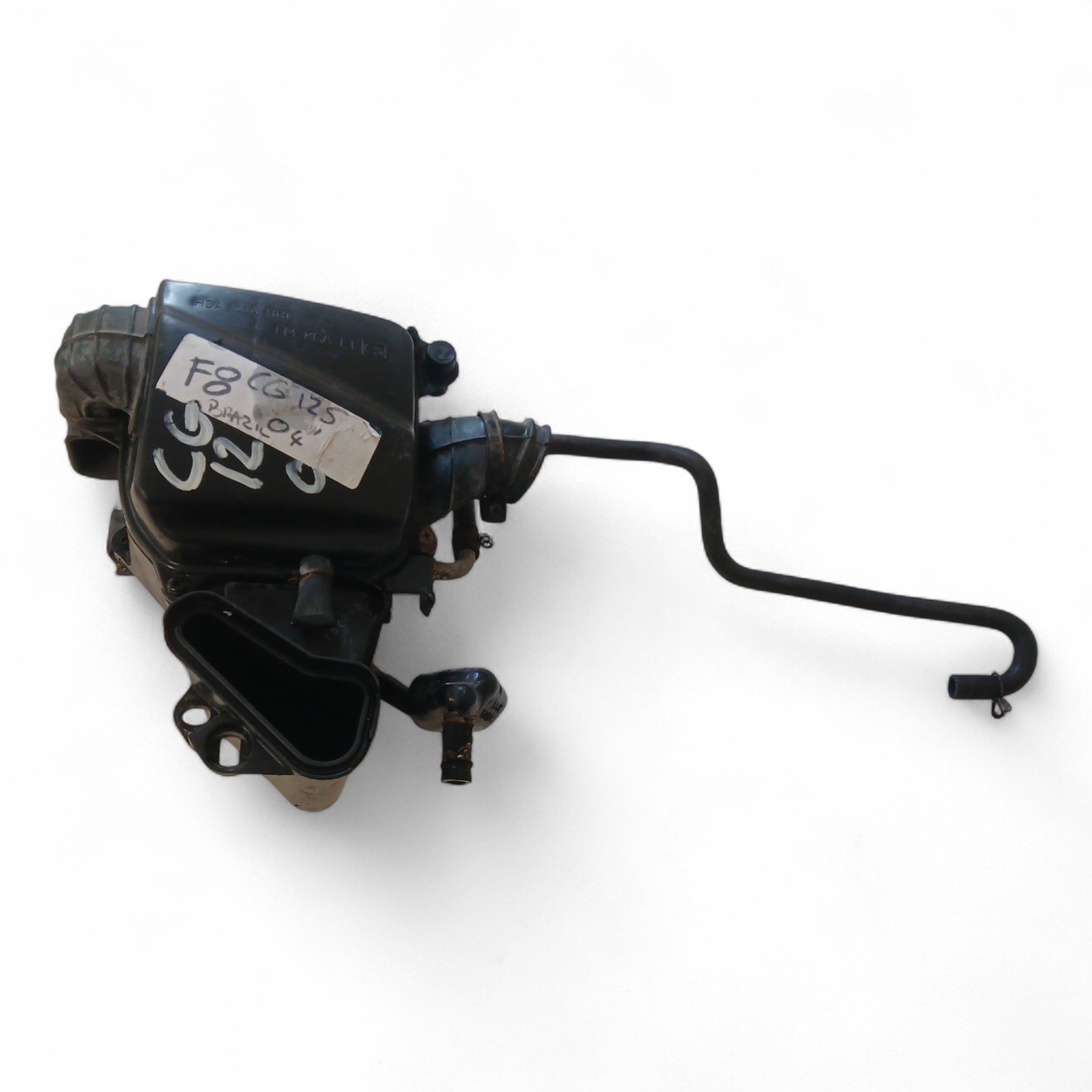 9482_2028129.jpg Honda CG125 CG 125 125 2004 Complete Airbox and intake and side cover OEM KGA E1 - Image 1