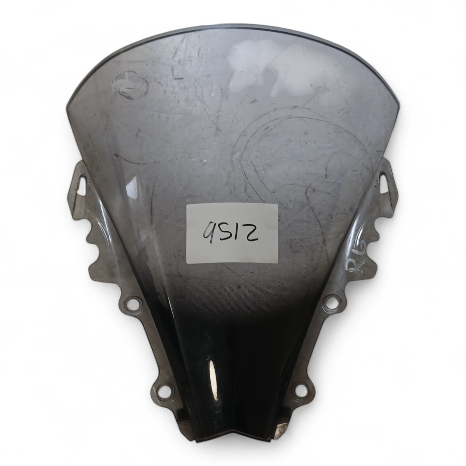9512_2028129.jpg Yamaha YZF-R6 600 2006-2007 Smoked Front Windscreen Windfield OEM - Image 1
