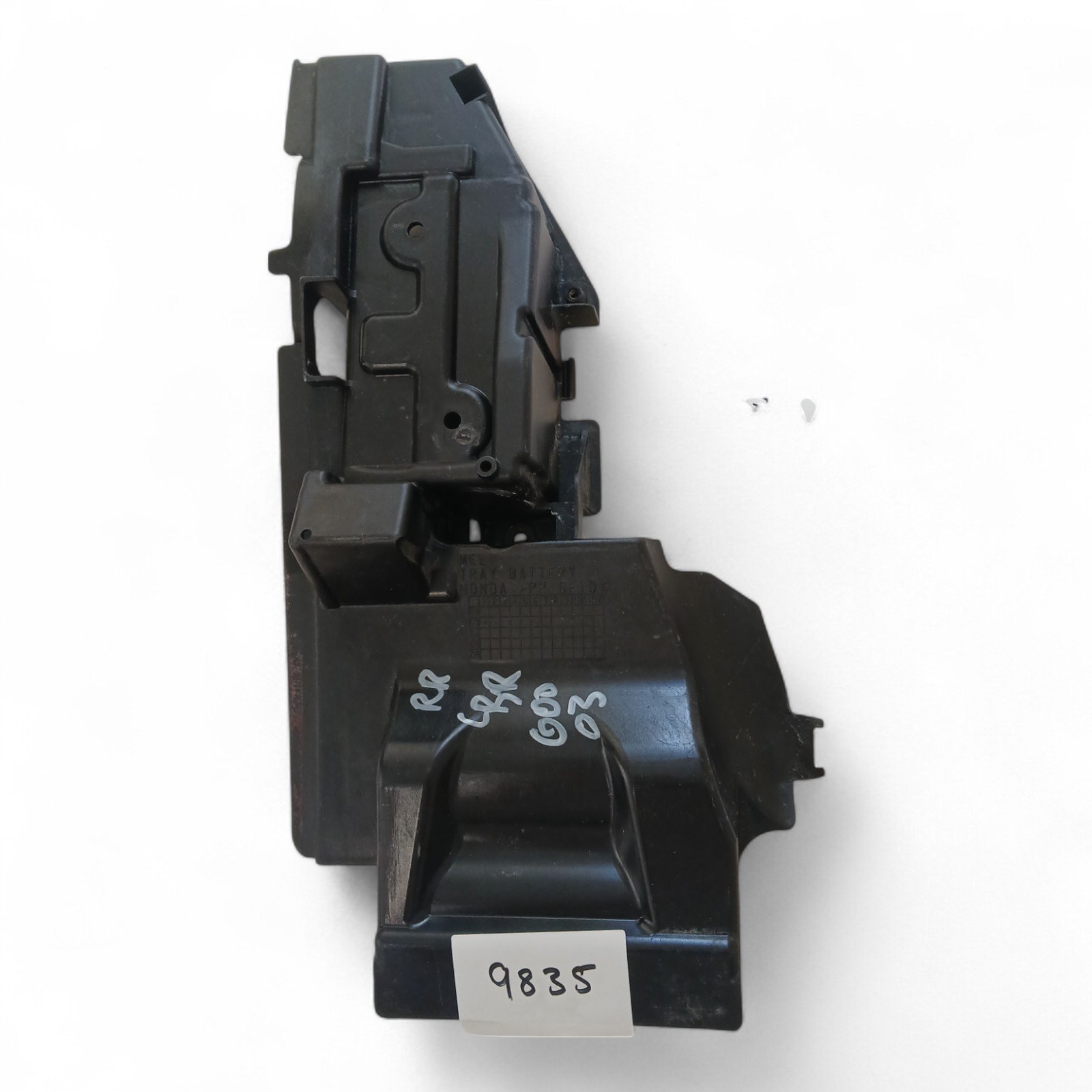 9835_2028129-Photoroom.jpg Honda CBR600 600 2003 Right Side Battery Tray OEM PP-GF10 - Image 1