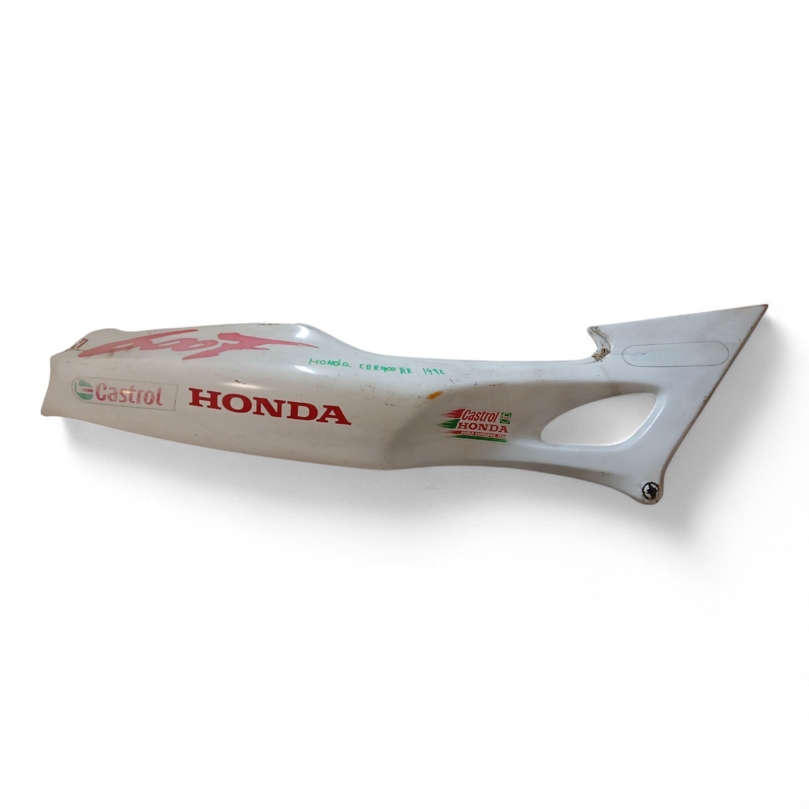 9880_2028129-Photoroom.jpg Honda CBR900RR 900 1992 Right Hand Fairing OEM 83610MALG-0000 - Image 1
