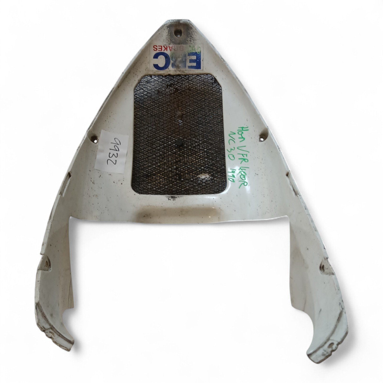 9932_2028129.jpg Honda VFR400R 400 1990 Belly Pan Centre Fairing OEM 64270-MR8 - Image 1
