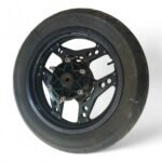 Honda VF750 750 1983 Rear Wheel Rim with Tyre OEM - Image 3