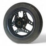 Honda VF750 750 1983 Rear Wheel Rim with Tyre OEM - Image 4