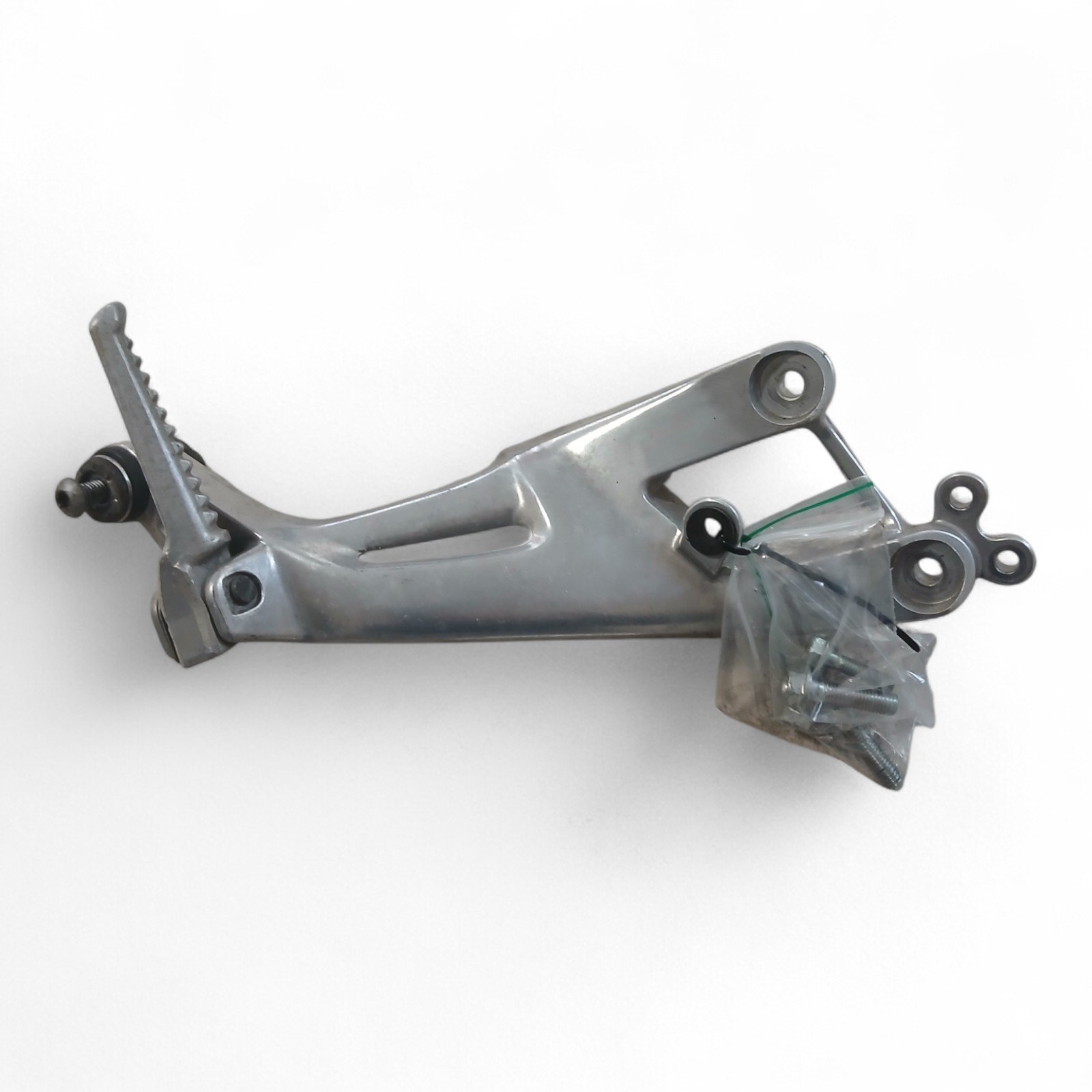 13357_2028129-Photoroom.jpg Honda CBR1100xx Blackbird 1100 2007 Rear Right Pillion Footrest OEM - Image 1