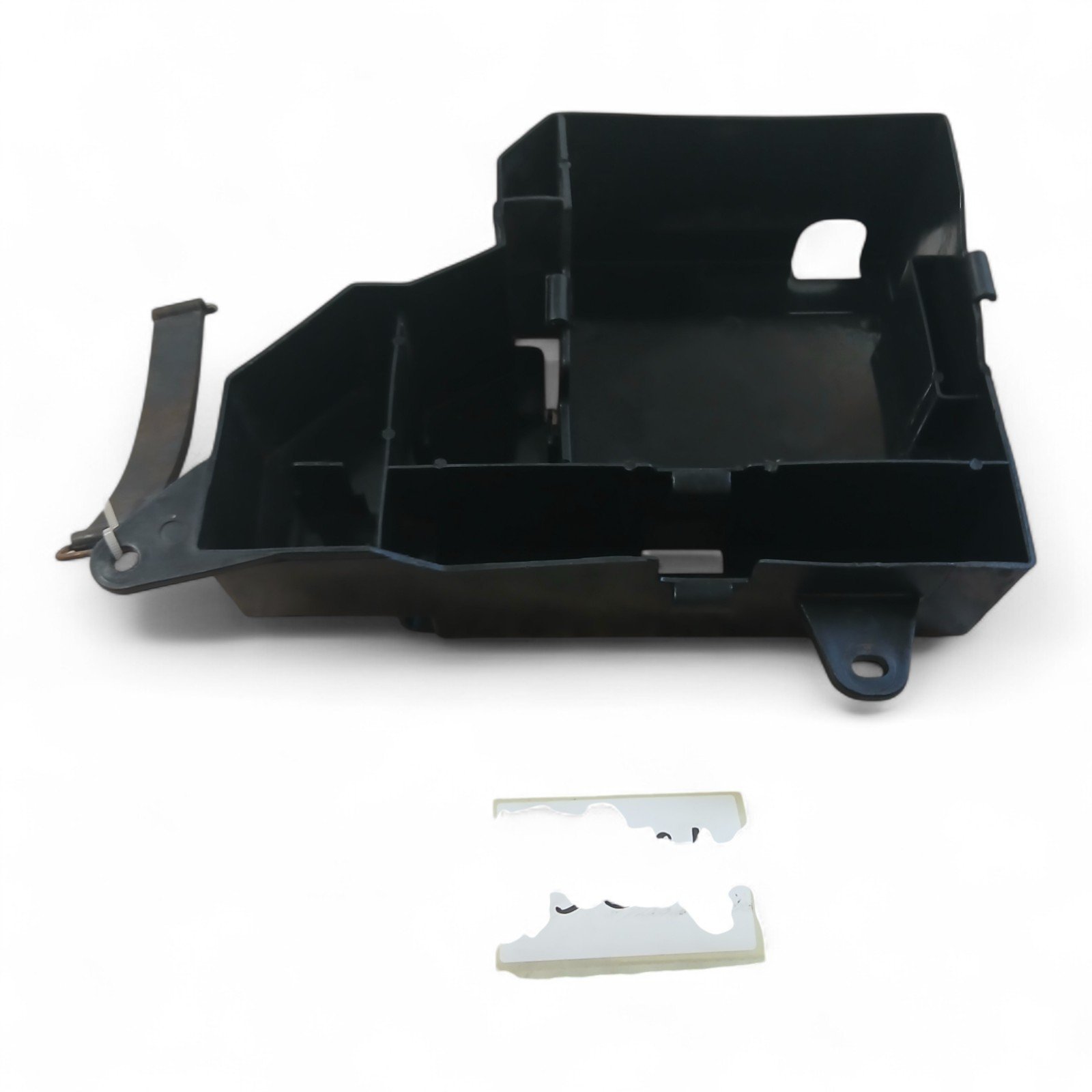13364_2028129-Photoroom.jpg Yamaha YBR125 125 2006 Battery Tray / Box OEM - Image 1